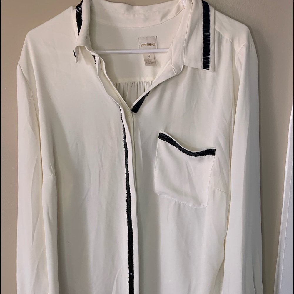Chico’s long sleeve blouse
